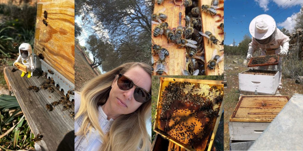 Imkerin auf Mallorca