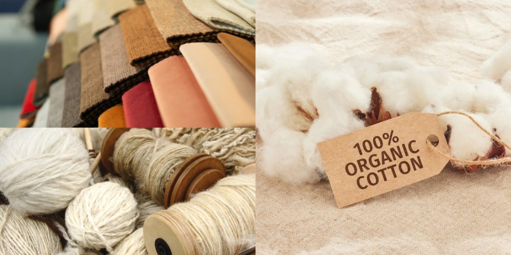 Stoffe aus Naturmaterialien